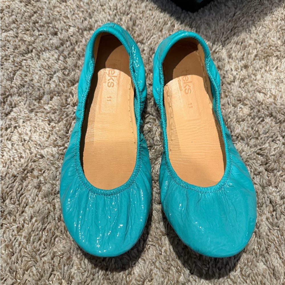 Tieks Turquoise Ballet Flats